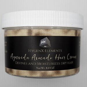 HygenX Elements Ayurveda Avocado Hair Cream - 8 Ounces